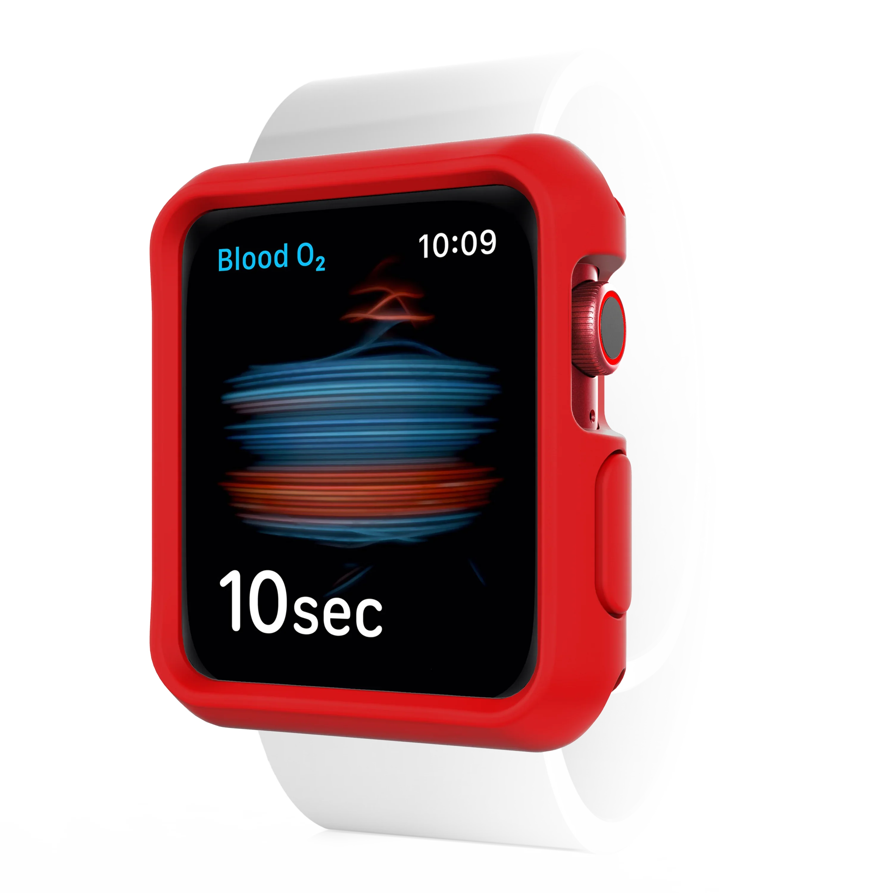 Itskins Spectrum Case For Apple Watch 44/45Mm - Red & Black - Tashqila Itskins Spectrum Case For Apple Watch 44/45Mm - Red & Black - Tashqila